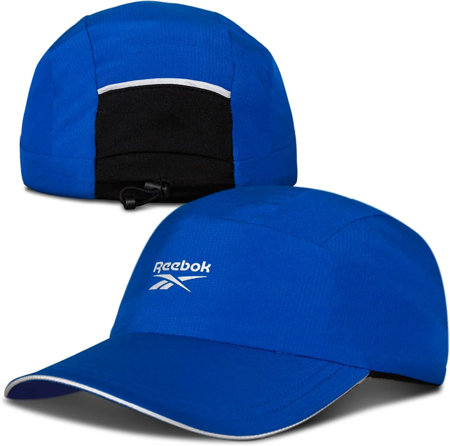Reebok Running Hat | Performance | Athletic | Lightweight | Quick Drying | Sun Protection | Reflective | Recycled Materials