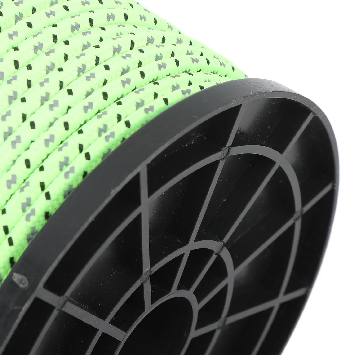 Reflective Camping Rope, Texture Weaving Paracord, 164ft 4mm Polyester Parachute Cord, for Travel Hiking Backpacking