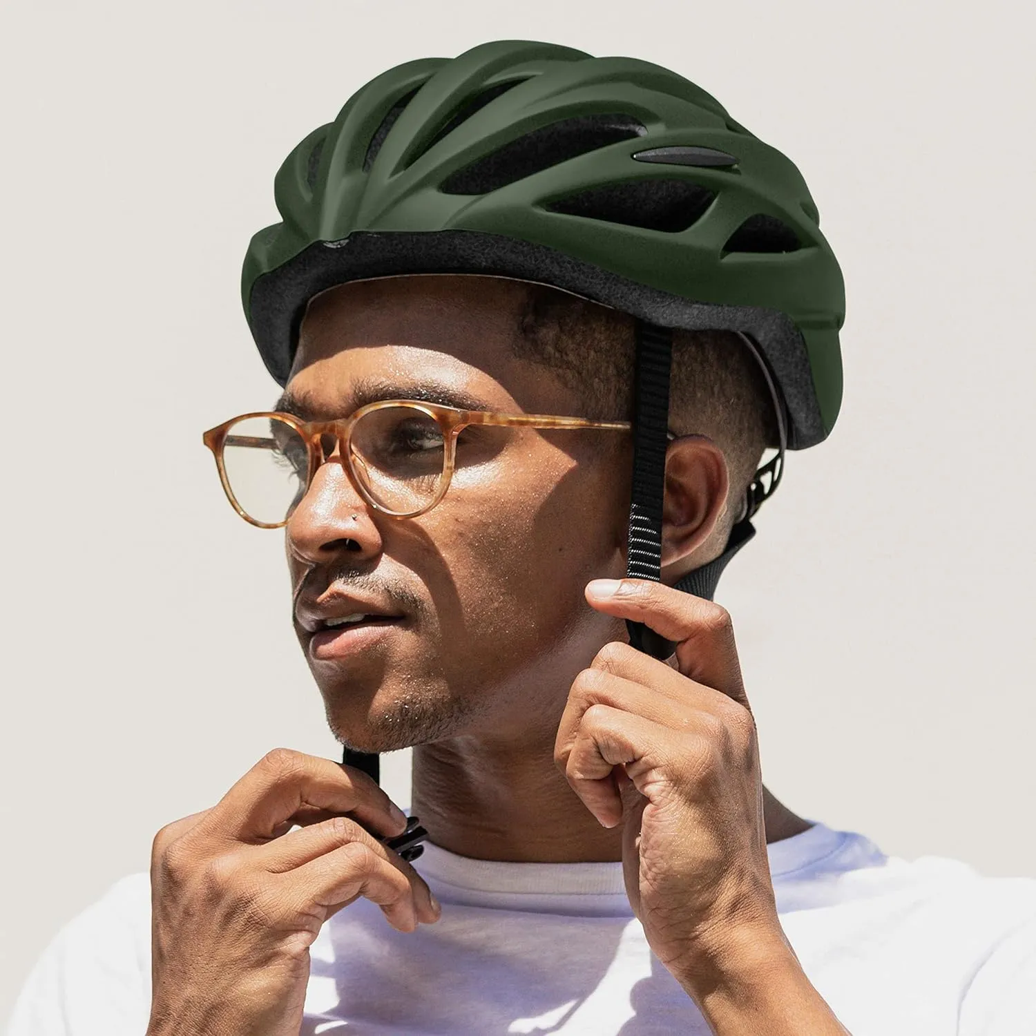 Retrospec Silas Adult Bike Helmet with Light for Men & Women - Lightweight, Comfortable