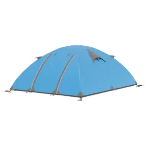 Rootz Family Camping Tent - Dome Tent - Ventilated Tent - Quick Setup - 268 x 214 x 103cm - Includes Transport Bag