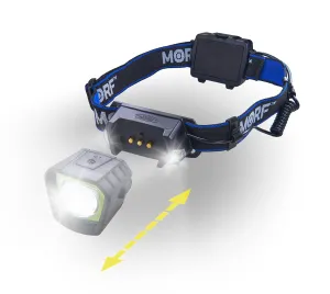 Rynx | Police security flashlights - Morph detachable R230 3 in 1 headlamp magnetic flashlight - Perfect for mechanics, emergency, outdoor, waterproof, shockproof