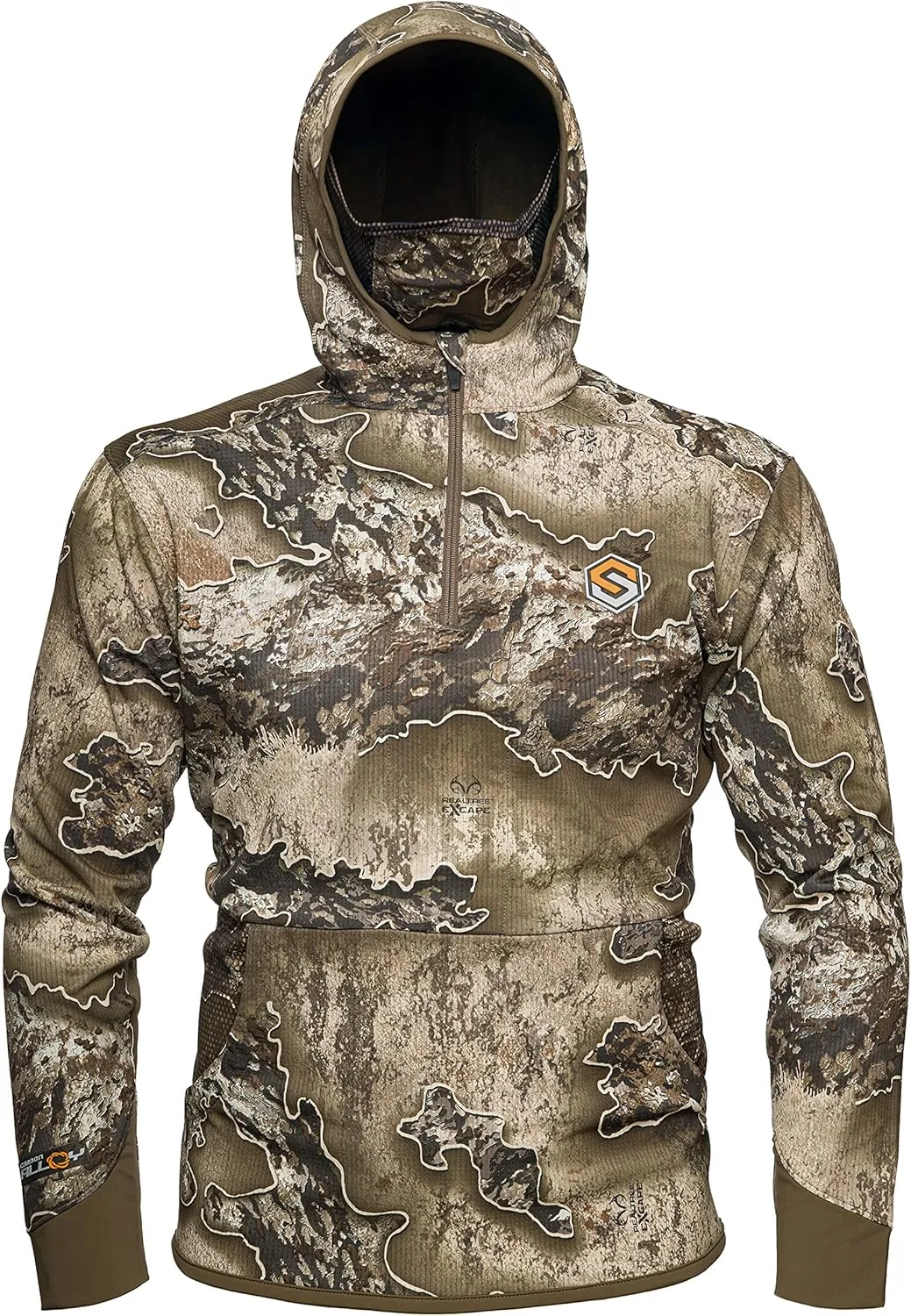 ScentLok Savanna Aero Raid Lightweight Odor Control Camo Hunting Hoodie for Men