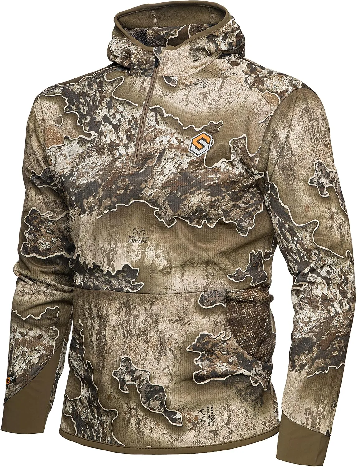 ScentLok Savanna Aero Raid Lightweight Odor Control Camo Hunting Hoodie for Men