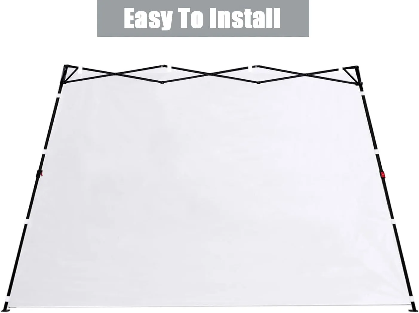 SCOCANOPY SideWall for 10x10ft Slant Leg Canopy Frame, 3 Pack SunWall Only,Blue