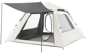 SFKLYU 3/4, 5/8 Person Camping Tent Double Layer Easy Set Up Instant Tents Family Tent for Casual Camping, Backyard Resting