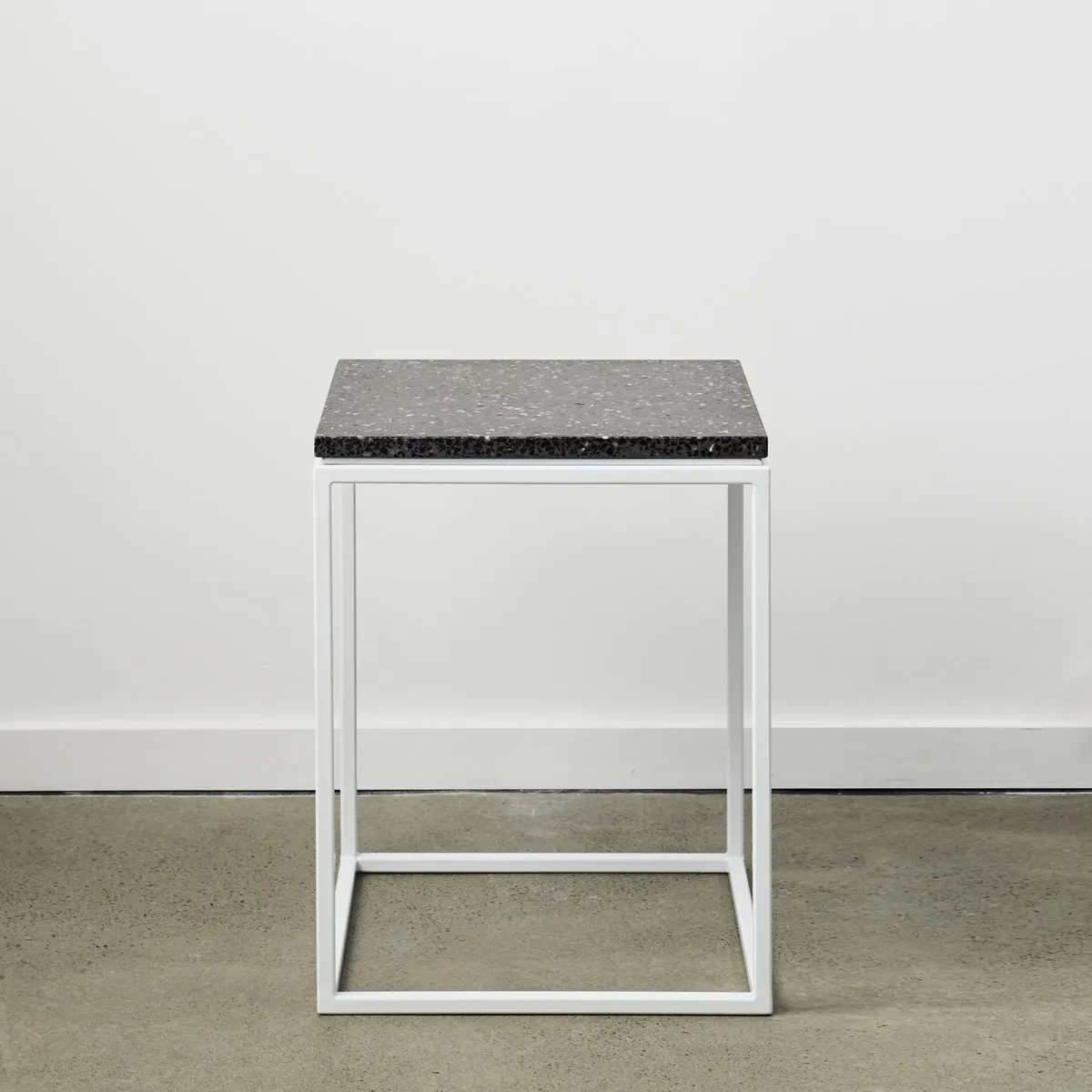 Siena Terrazzo Side Table - Graphite