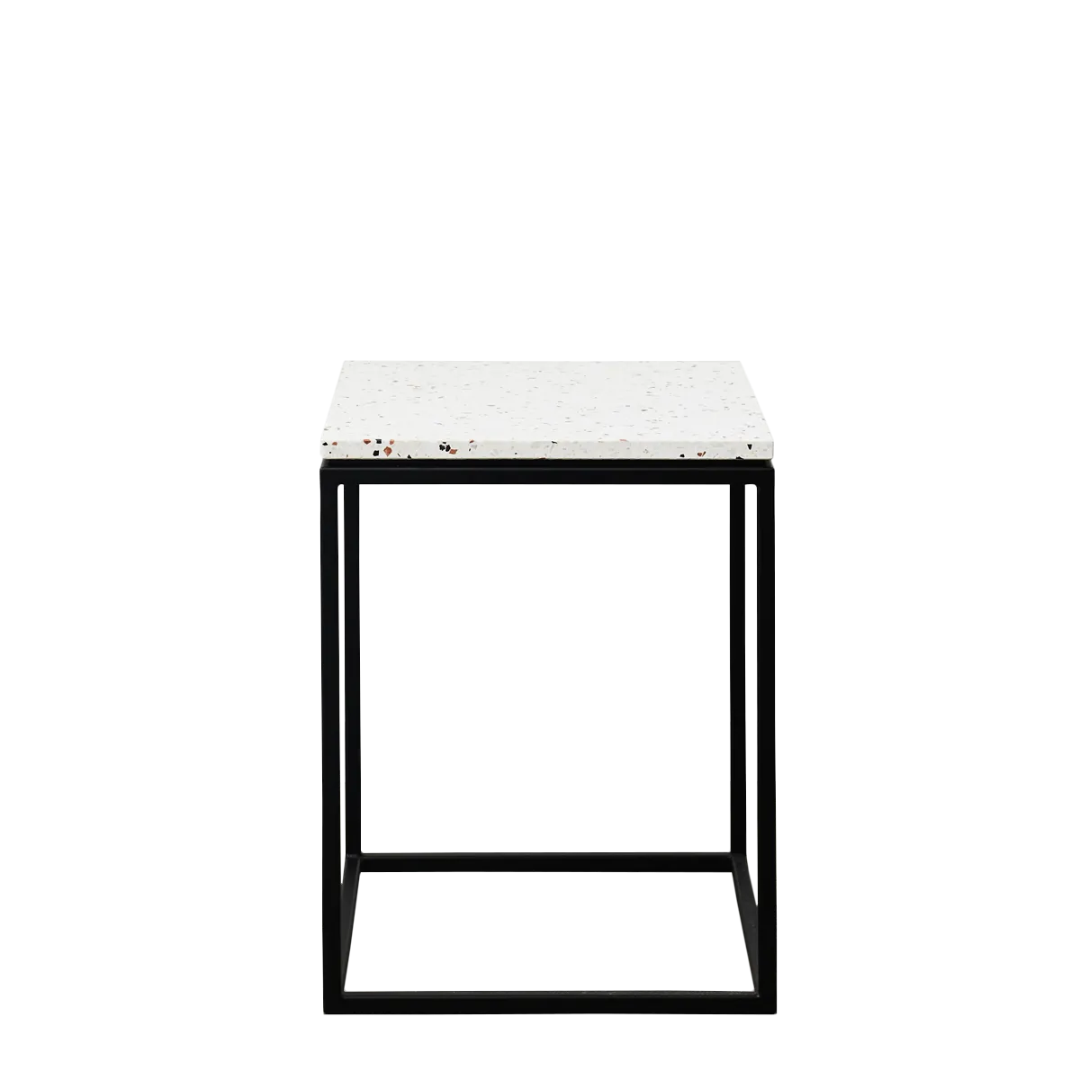 Siena Terrazzo Side Table - Graphite