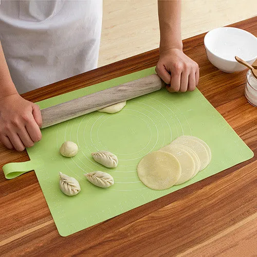 Silicone Graduated Kitchen Food Product Accessories Table Pasta Pastry Proactive support Supplies Placemats Rollable Maker Decoration Gear Free shipping Mats