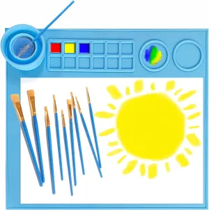 Silicone Painting Mat for Kids Mess Free for Crafts