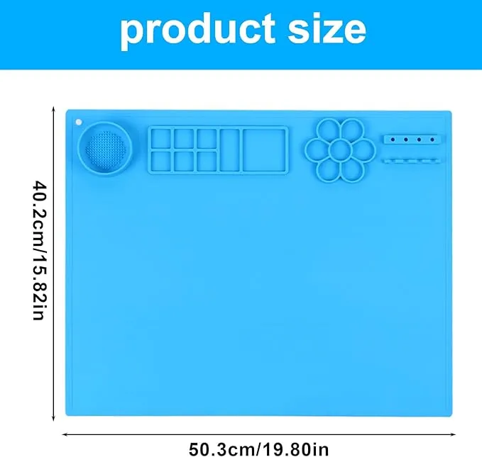 Silicone Painting Mat for Kids Mess Free for Crafts