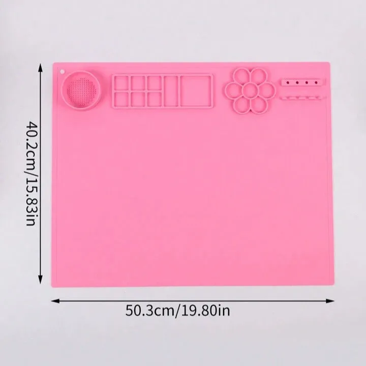Silicone Painting Mat for Kids Mess Free for Crafts