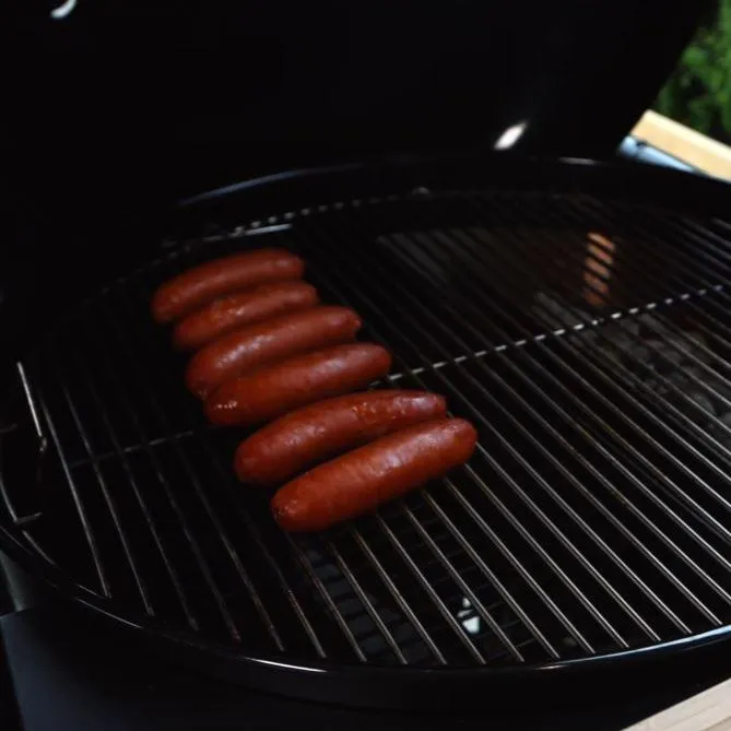 Slow N' Sear MasterKettle Charcoal Grill   Smoker Combo