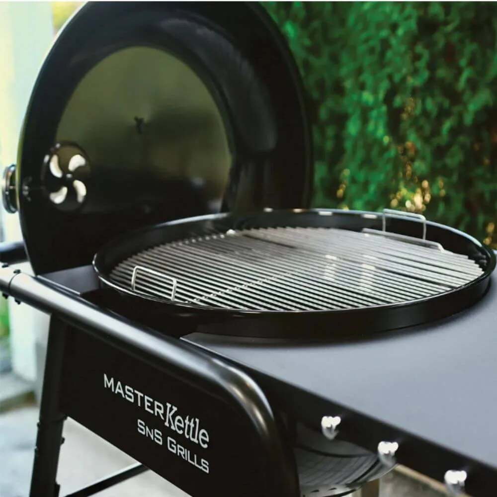 Slow N' Sear MasterKettle Charcoal Grill   Smoker Combo