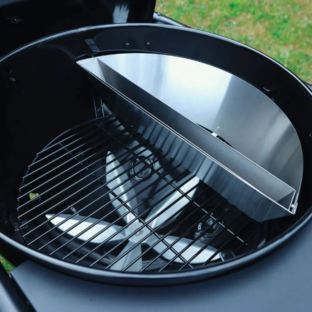 Slow N' Sear MasterKettle Charcoal Grill   Smoker Combo