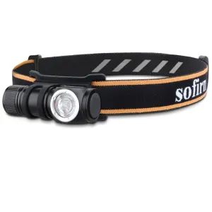 SOFIRN HS10 USB-C Rechargeable Mini Headlamp – 1100 Lumens & Magnetic Tailcap