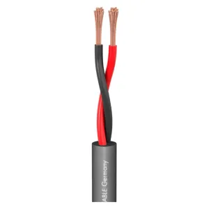 Sommer Cable SP225 Meridian Mobile Speaker Cable Dark Grey - Price Per Metre