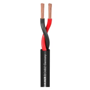 Sommer Cable SP240 Meridian Speaker Cable Black - Price Per Metre