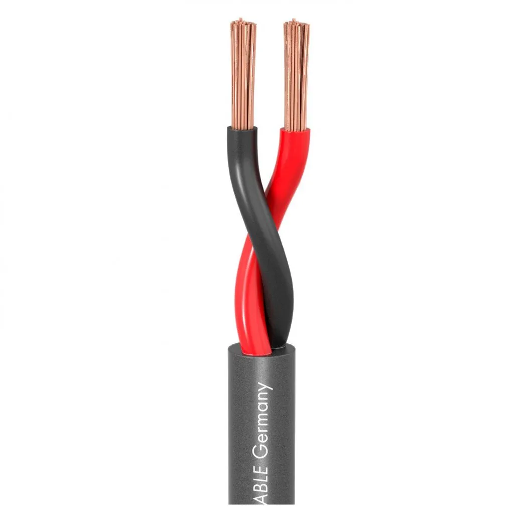 Sommer Cable SP240 Meridian Speaker Cable Dark Grey - Price Per Metre