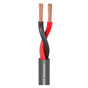 Sommer Cable SP240 Meridian Speaker Cable Dark Grey - Price Per Metre