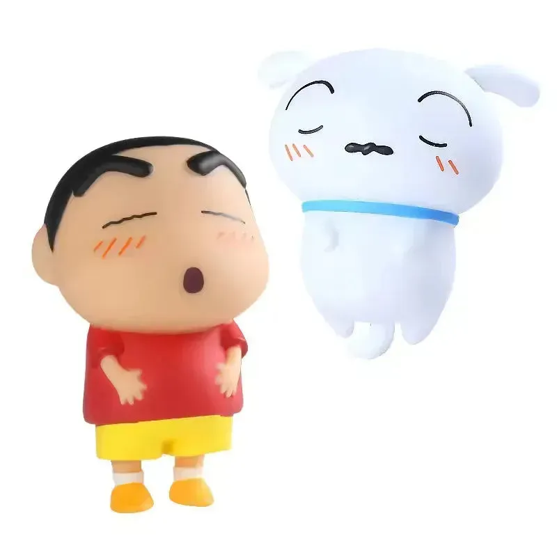 Squishy Shinchan & Shiro Night Lamp