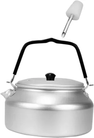 Stable Non-slip Camping Kettle 0.9l Portable Outdoor Tea Pot for Hiking Bbq