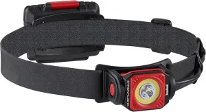 Streamlight 51065 Twin-Task 3AA 300-Lumen Compact Battery-Powered Spot and Flood Headlamp with Batteries and Rubber Hard-Hat Strap, Red