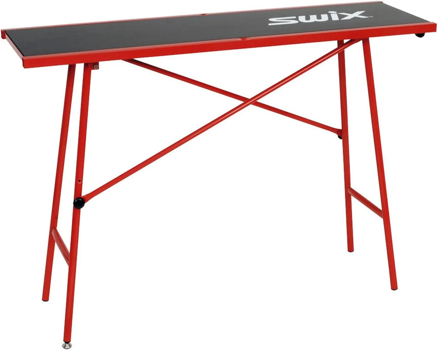 Swix T75W Wide Waxing Table, 120 x 35cm | Compact Lightweight Wax Table for Skis & Snowboard with One Leg Height Adjustment