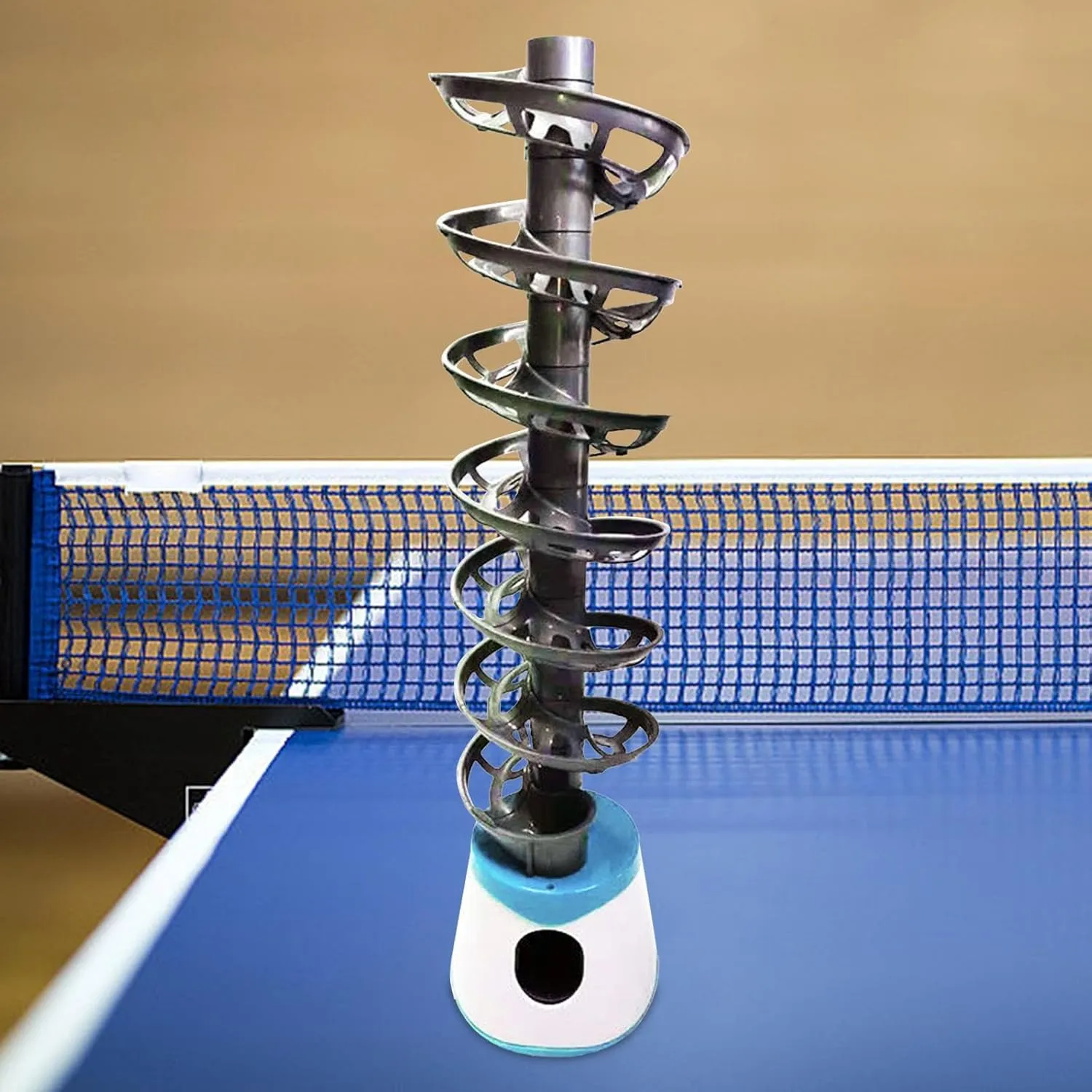 Table Tennis Robot Portable Table Tennis Equipment Launcher Automatic Table Tennis Serve Machine for Beginners Training