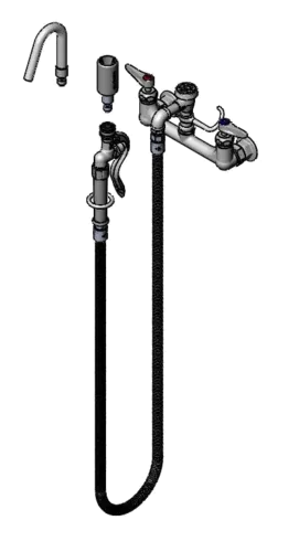 T&S Brass B-0613 Commercial Faucets & Plumbing