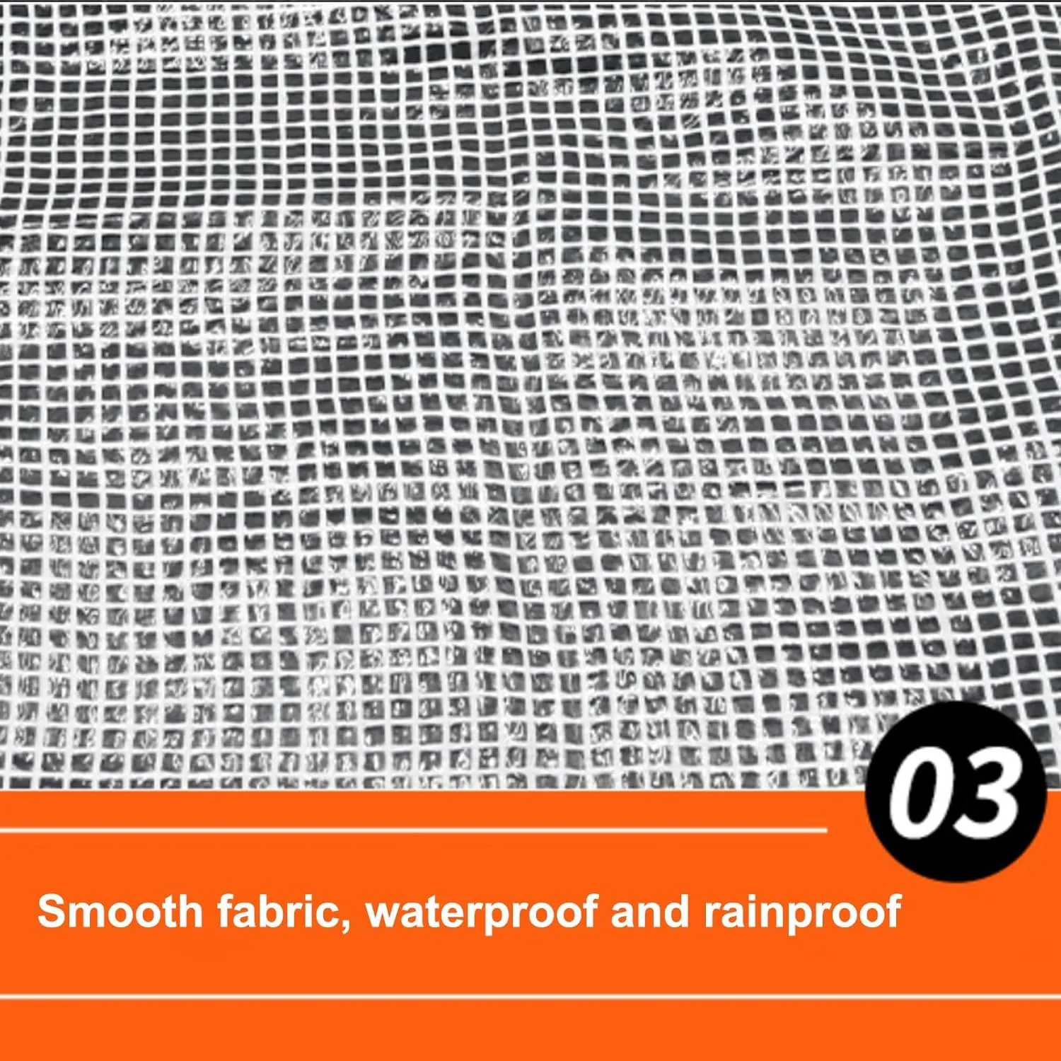 Tarp Waterproof, Firewood Tarp, Leaf Tarp for Collecting Leaves, Waterproof Cover, PVC Mesh Tarpaulin for Balcony, Camping Cover, Plant Constant Temperature, Temporary Tent