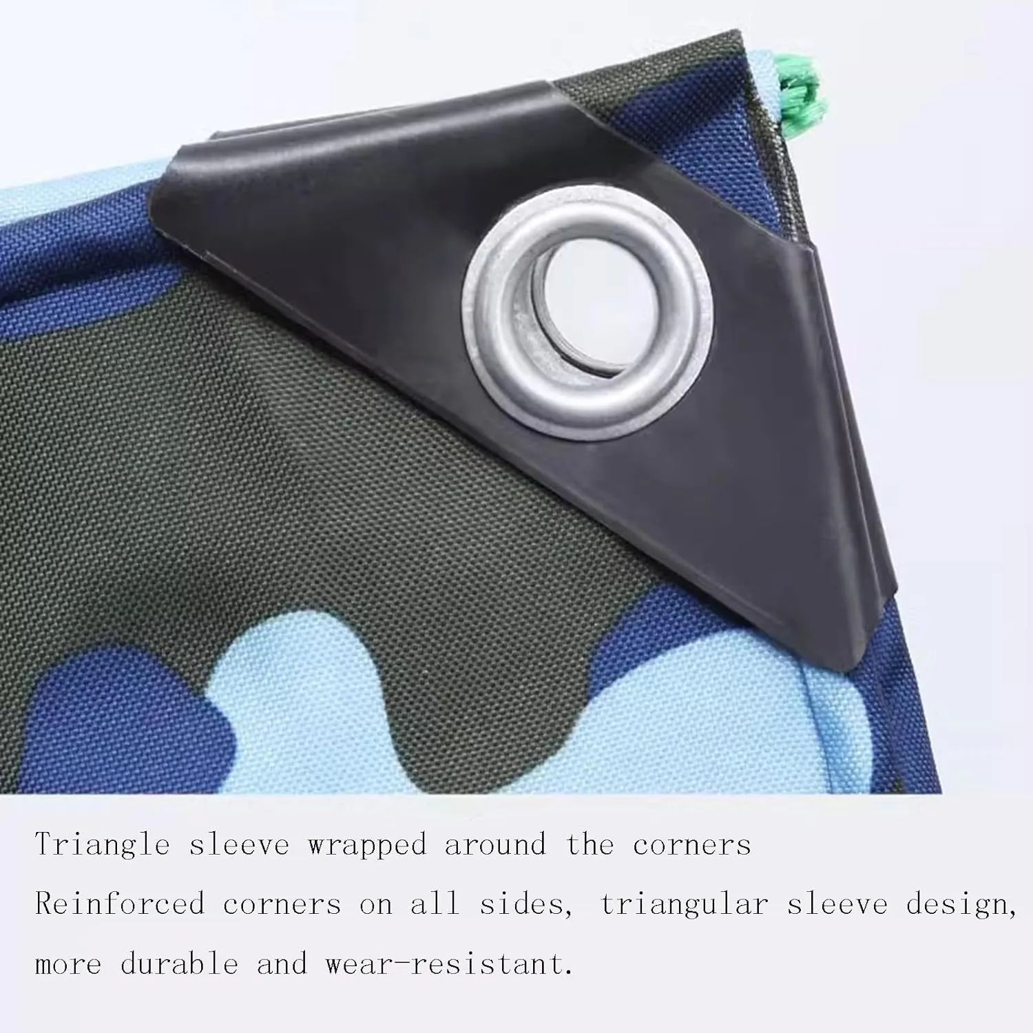 Tarps Heavy Duty Waterproof, PVC Tarpaulin Tarp Cover,Reinforced Edges with Grommets Waterproof Canvas Tear-Resistant Thick Tarp,1.5X2.5m