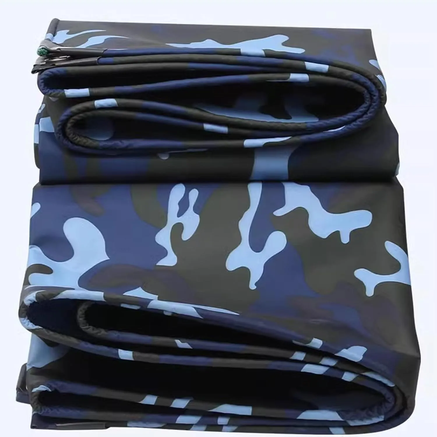 Tarps Heavy Duty Waterproof, PVC Tarpaulin Tarp Cover,Reinforced Edges with Grommets Waterproof Canvas Tear-Resistant Thick Tarp,1.5X2.5m
