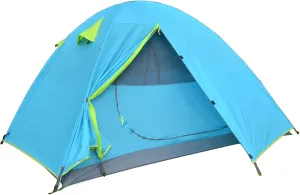 Tent 2 Person Waterproof Tent 3 Season Backpacking Hiking Tents for Camping Beach Travelling Double Layer Outdoor Tent