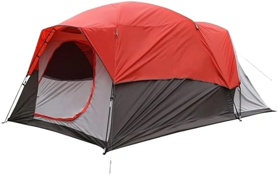 Tent 4-6 People Double-Layer Tent, Rainproof and Sunshade Outdoor Camping Tent, Easy to Build Family Park Tent Outdoor Tent