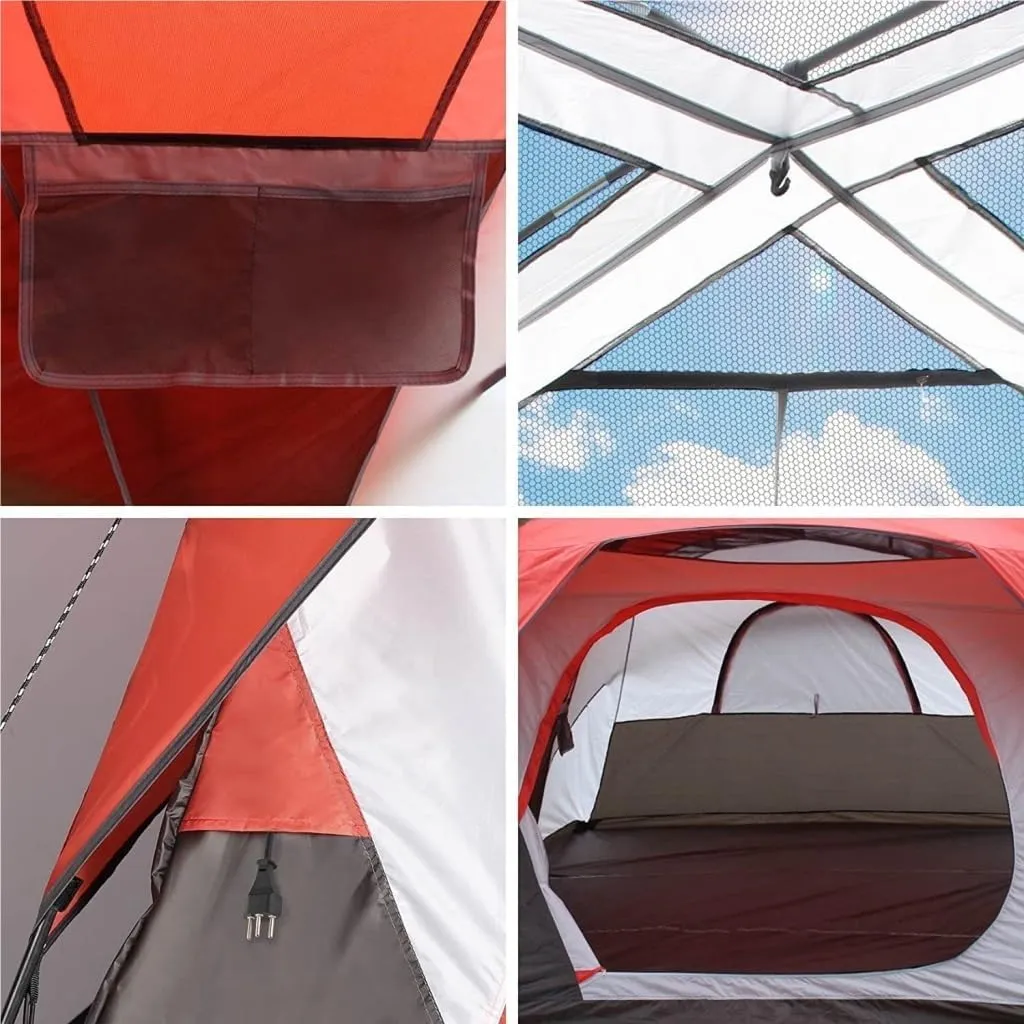 Tent 4-6 People Double-Layer Tent, Rainproof and Sunshade Outdoor Camping Tent, Easy to Build Family Park Tent Outdoor Tent