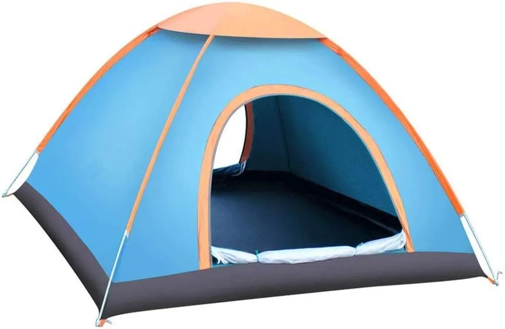 Tent for Camping Quick Automatic Opening Camping Tent Double Layer Instant Tent Waterproof Anti-Uv for Outdoor Hiking 3-4 Person Large Space for Picnic Outdoors