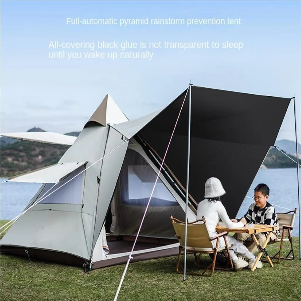 Tent Fully Automatic Double-Layer Tent Outdoor Portable Camping Thickened Rainproof Camping Equipment Tent Outdoor Tent