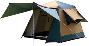Tent Outdoor Fully Automatic Double-Layer Sunproof and Rainproof Aluminum Alloy Camping Tent Multi-Person Tent Outdoor Tent