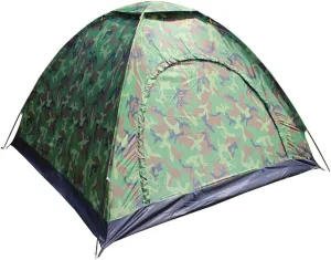 Tent, Portable Outdoor Camping Tent, Silver-Coated Fabric UV-Proof Tent for Beach Garden Camping Fishing Picnic