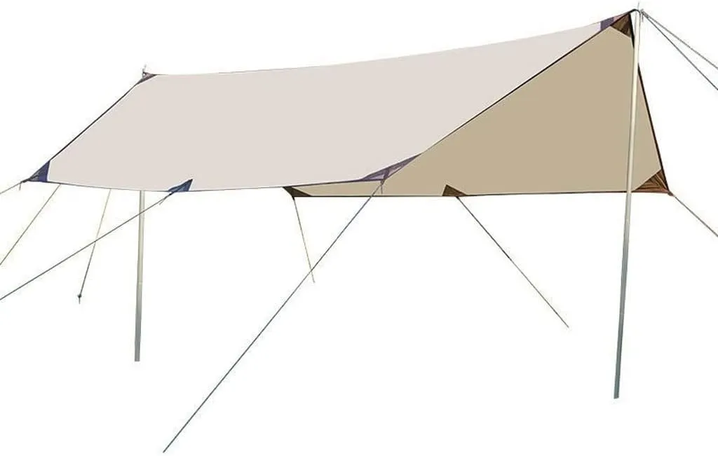 Tent Tarp Camping Tarps Lightweight Waterproof Shelter Outdoor Portable Tent Awning Canopy Tent Tarp (Size : 5 * 2.92m)