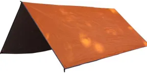 Tent Tarp Hammock Rain Fly Tent Tarp Outdoor Camping Supplies Portable Sunshade Waterproof Camping Tarp Tent Tarp (Color : Orange, Size : 300 * 300cm)