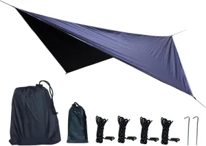 Tent Tarp,Rain Fly Tent Tarp Sunshade Tarpaulin Waterproof Beach Tent Tarpaulin Picnic Mat for Camping Outdoor Travel (B)