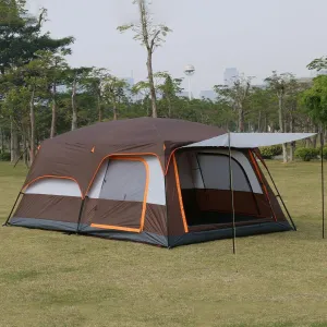 Tents for Camping with Porch,Instant Tent Automatic Camping Tent,Waterproof Windproof Easy Set Up in Few Minutes Ideal for Family Car Trip,Festival Gathering and Picnic