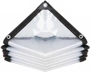 Thickened Tear Resistant Clear Greenhouse Heavy Duty Tarp,10 * 10ft 7 * 10ft 7 * 16ft Clear-Waterproof-Tarps-Outdoor,Plastic Tarpaulins(10x16 ft(3x5m))