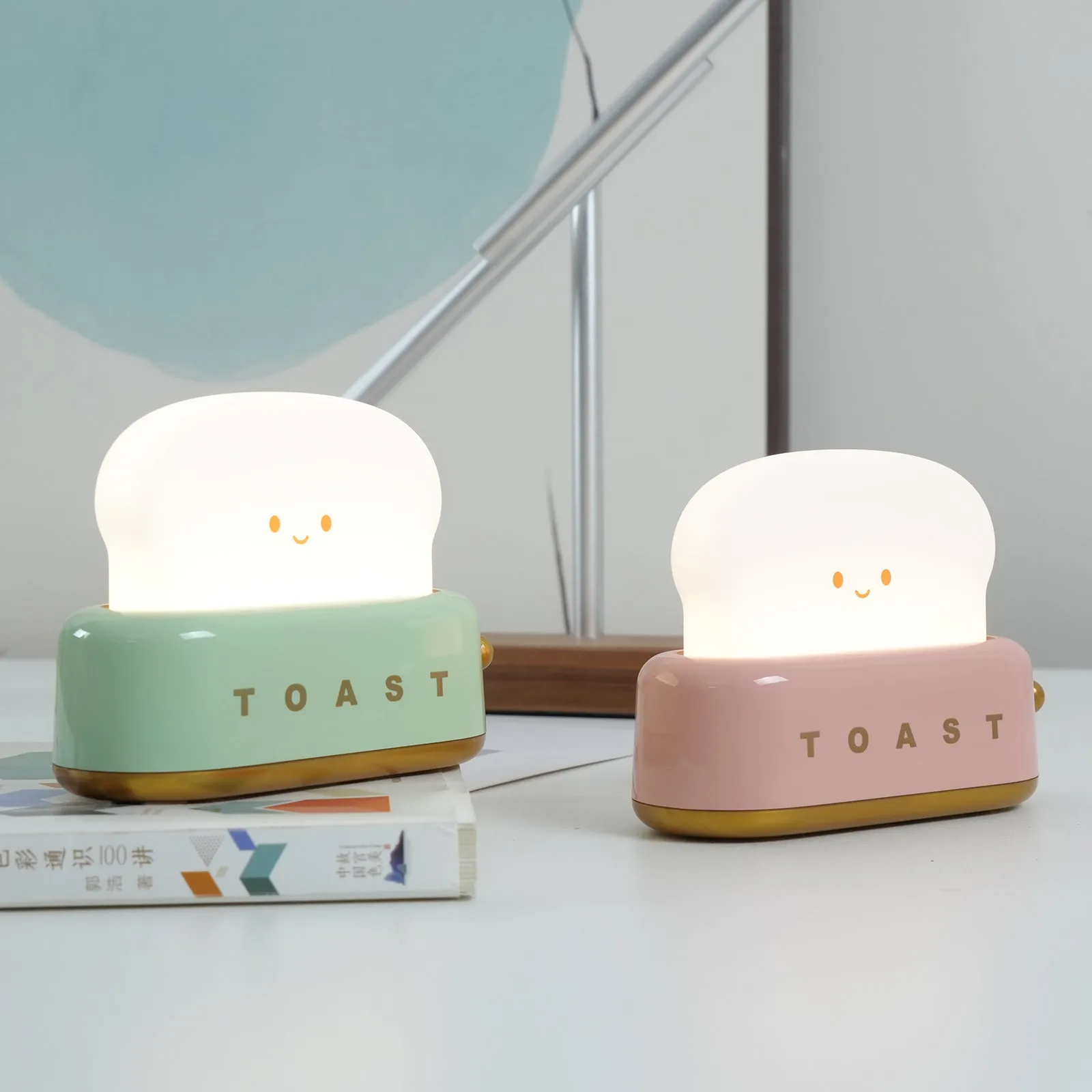 Toaster Night Light – Cute & Rechargeable LED Lamp for a Cosy Glow
