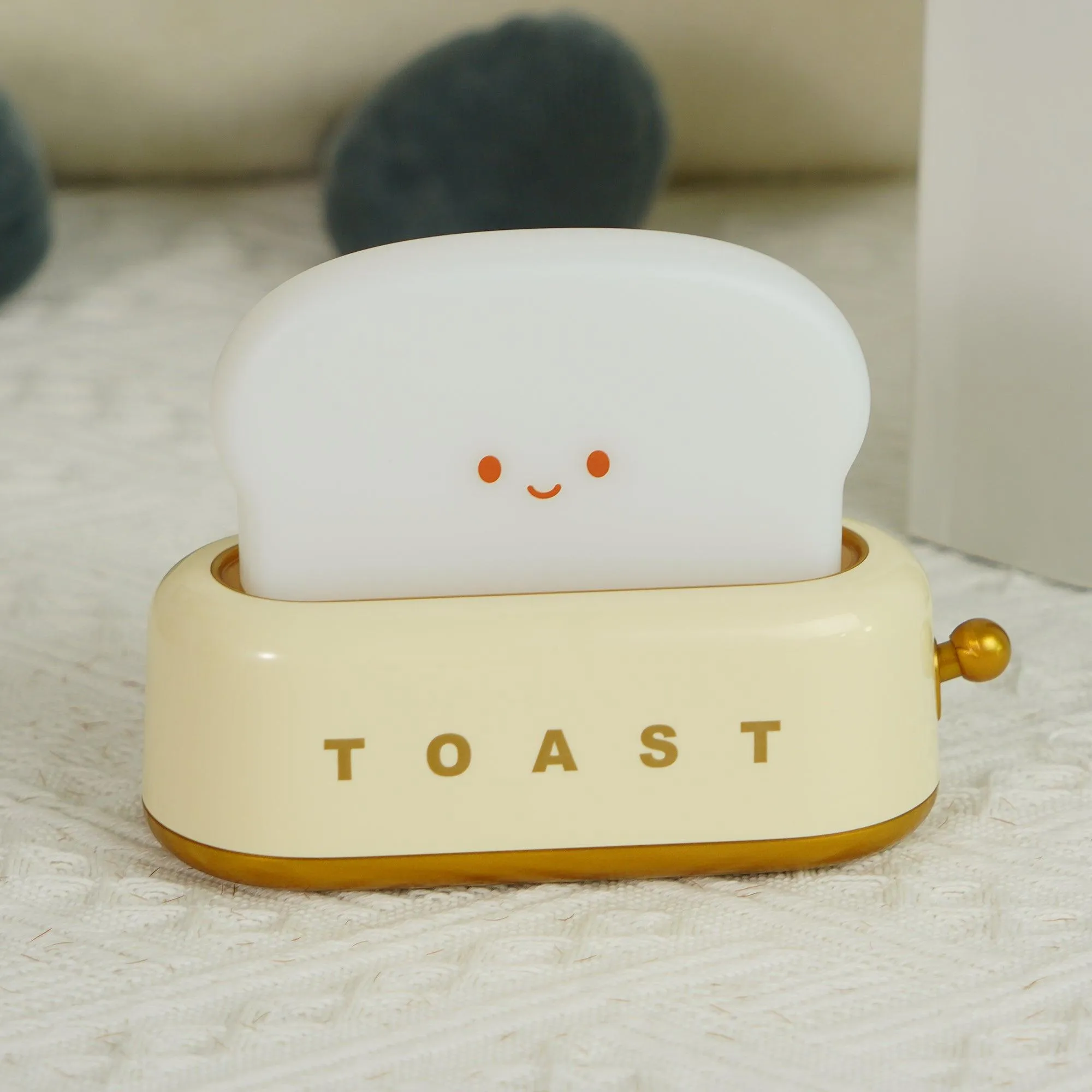 Toaster Night Light – Cute & Rechargeable LED Lamp for a Cosy Glow
