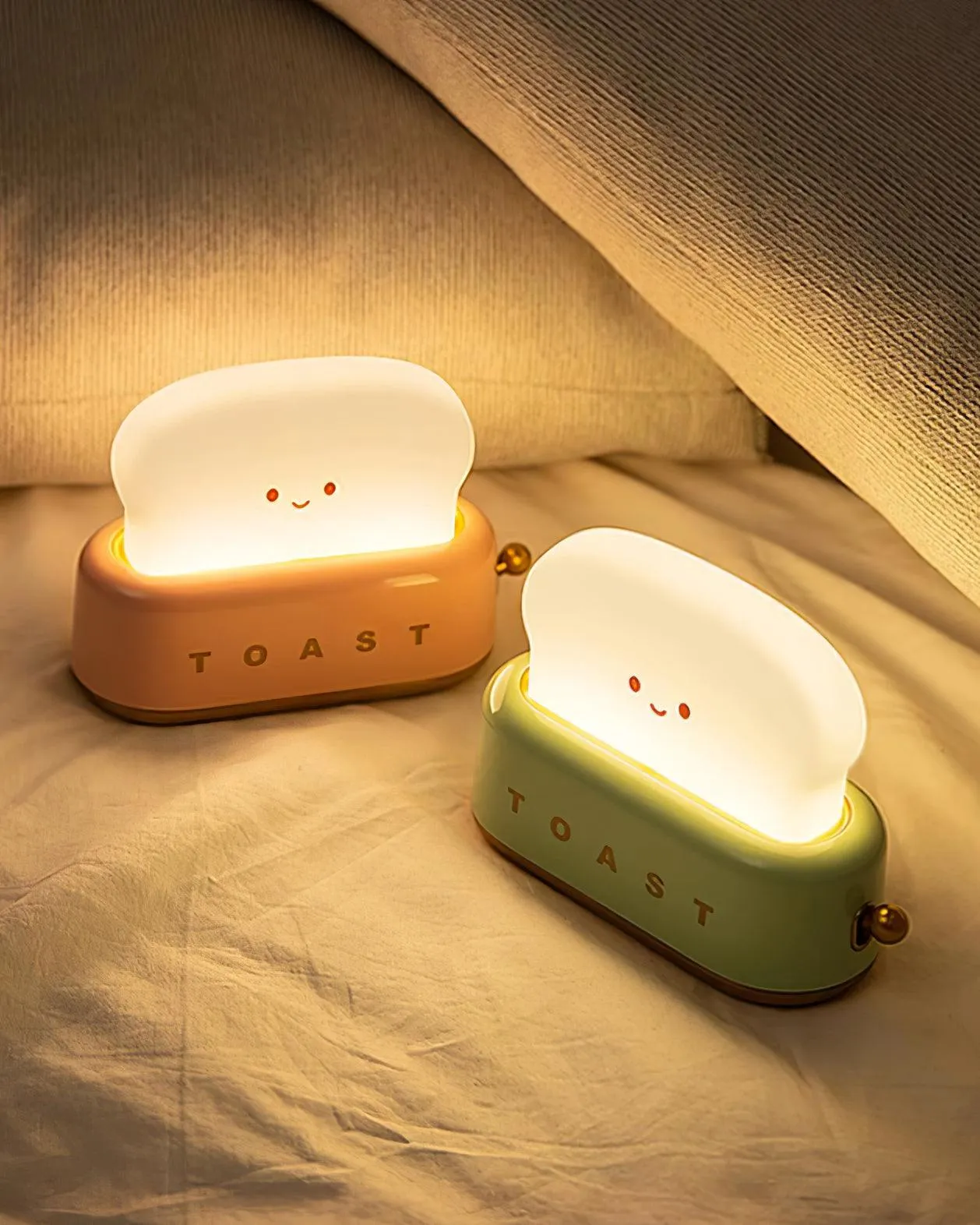 Toaster Night Light – Cute & Rechargeable LED Lamp for a Cosy Glow