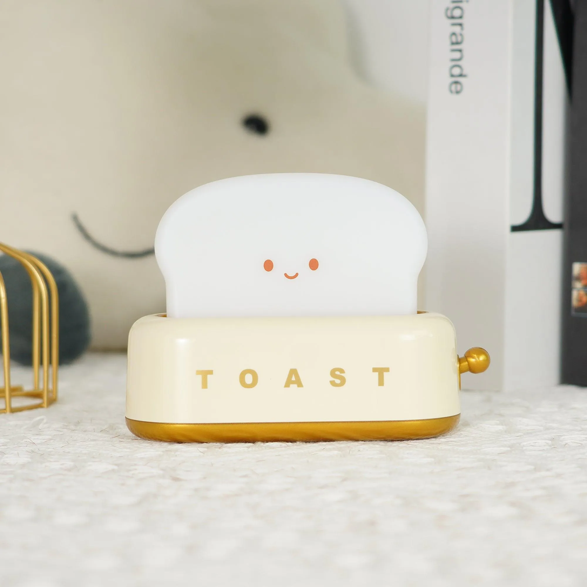 Toaster Night Light – Cute & Rechargeable LED Lamp for a Cosy Glow