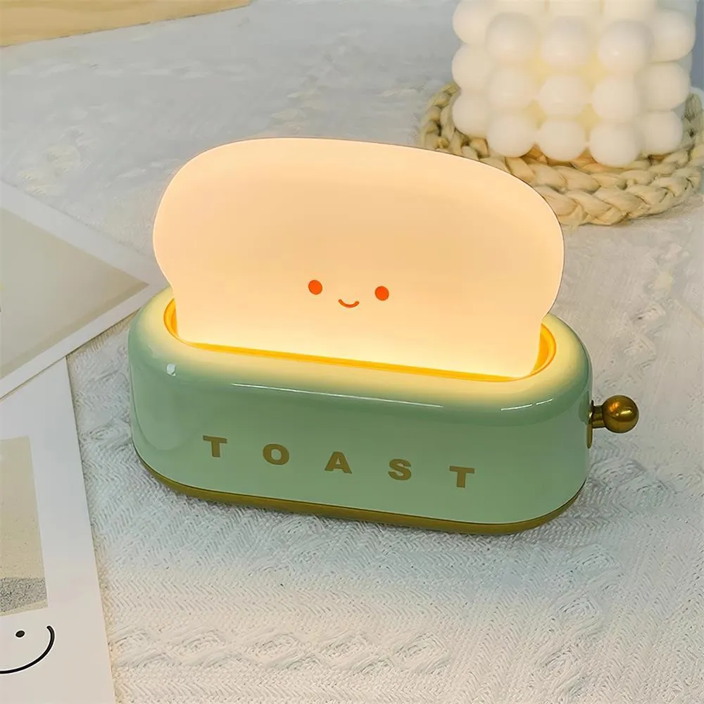 Toaster Night Light – Cute & Rechargeable LED Lamp for a Cosy Glow