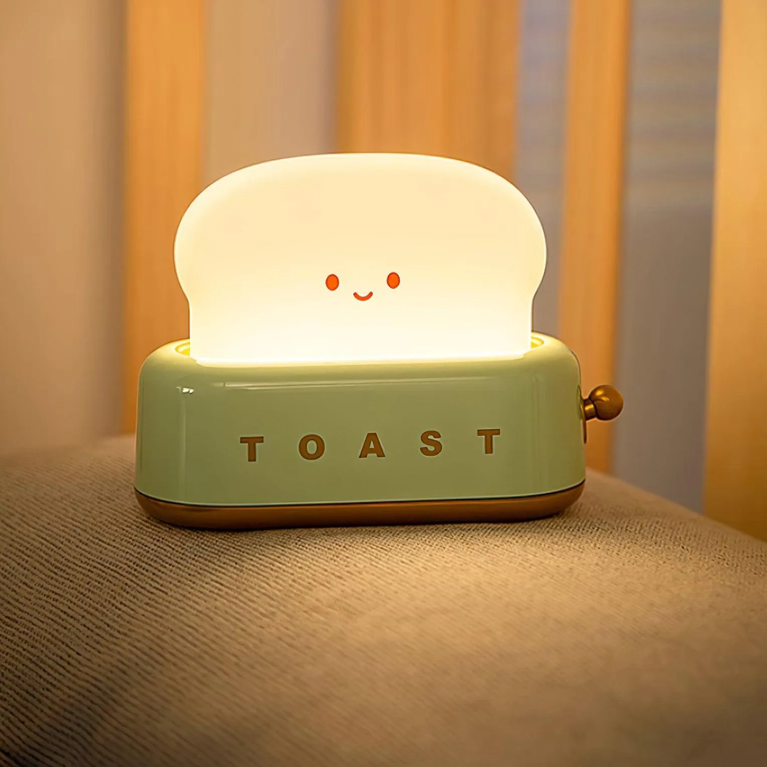 Toaster Night Light – Cute & Rechargeable LED Lamp for a Cosy Glow